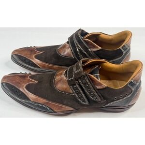 Damy Vero Cuoio Made In Italy Men's Leather Dress Shoes Size 41